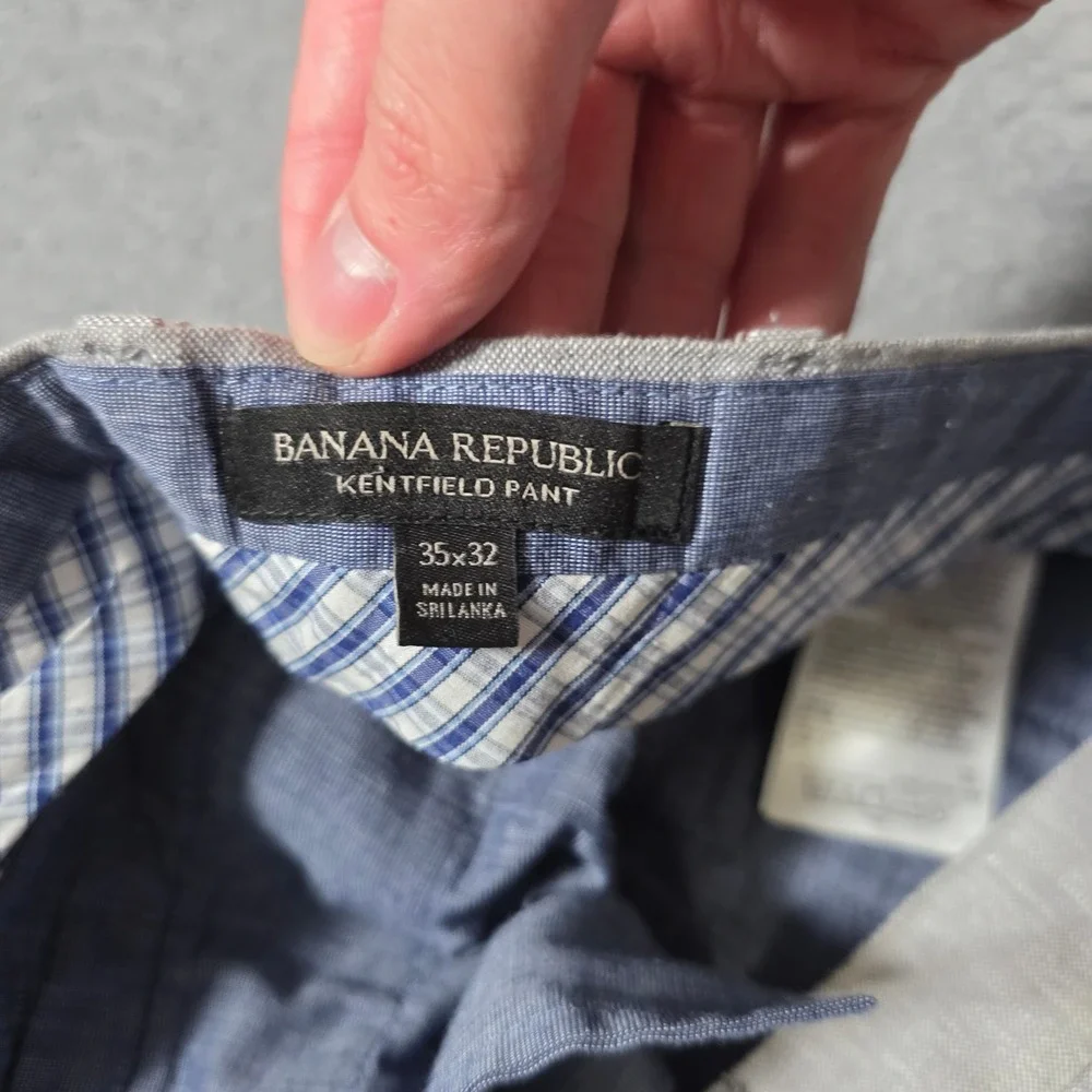 Banana Republic Light Gray Men's Chinos